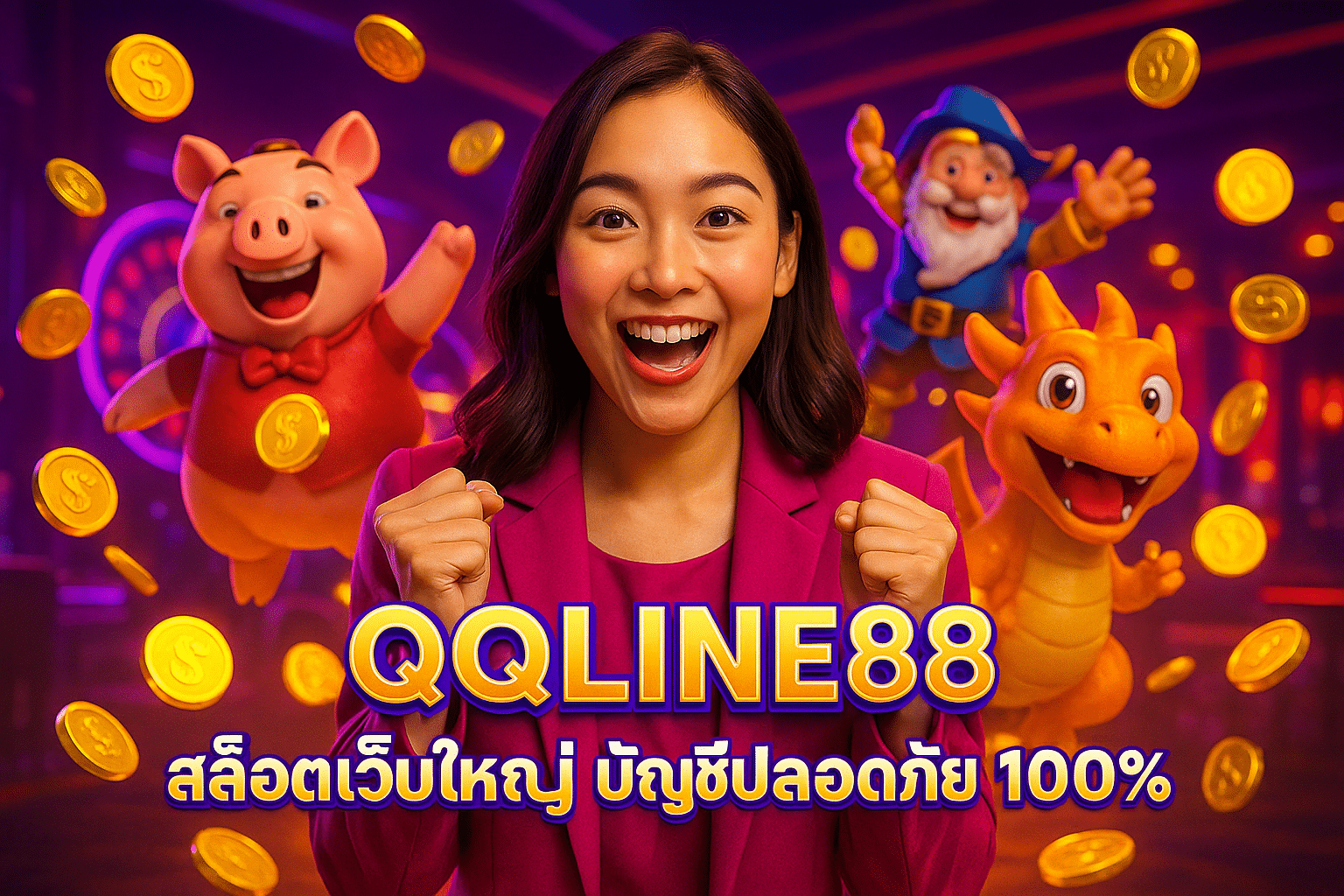 QQLINE88 สล็อตเว็บใหญ่ บัญชีปลอดภัย 100%