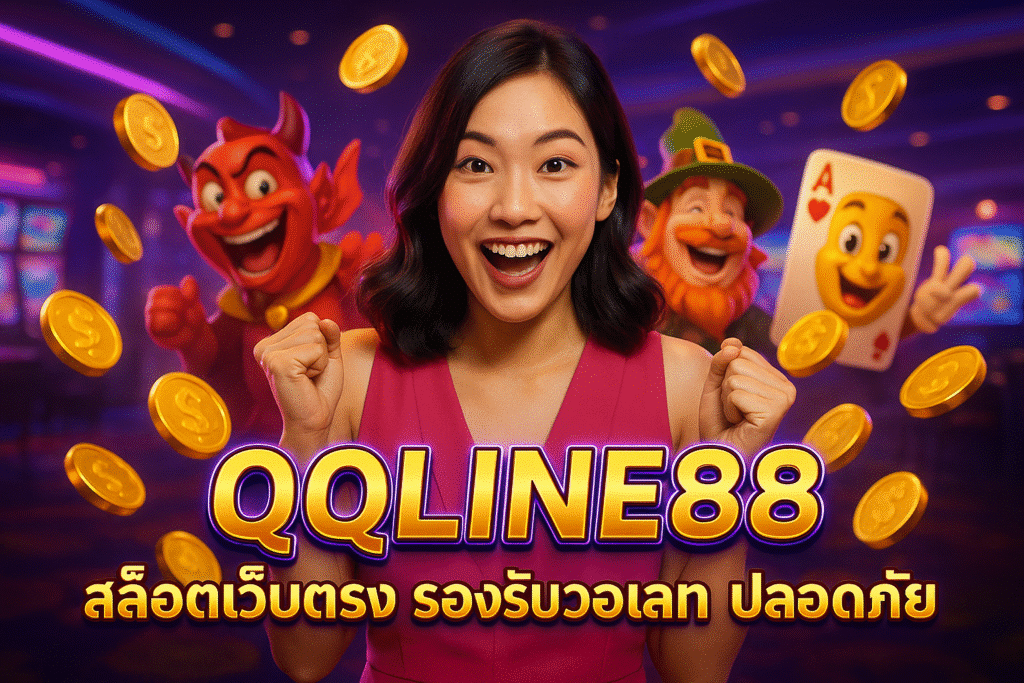 QQLINE88 สล็อตเว็บตรง รองรับวอเลท ปลอดภัย