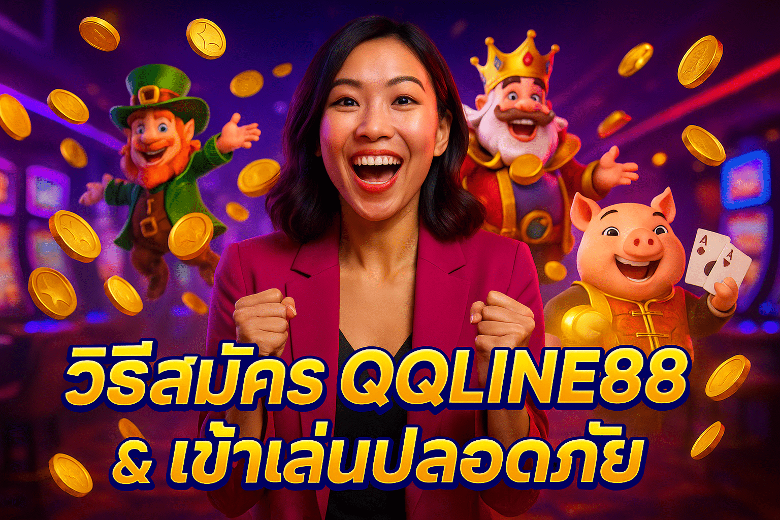 วิธีสมัคร QQLINE88 & เข้าเล่นปลอดภัย