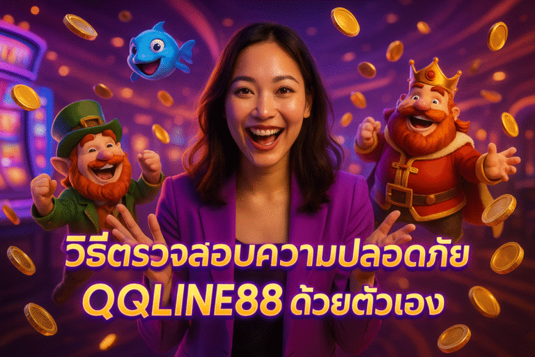 วิธีตรวจสอบความปลอดภัย QQLINE88 ด้วยตัวเอง