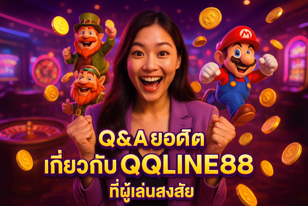 Q&A ยอดฮิตเกี่ยวกับ QQLINE88 ที่ผู้เล่นสงสัย