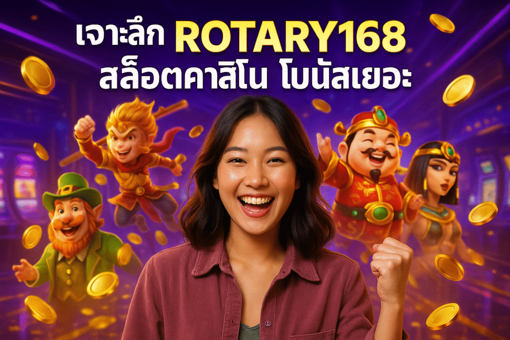 เจาะลึก ROTARY168 สล็อตคาสิโน โบนัสเยอะ