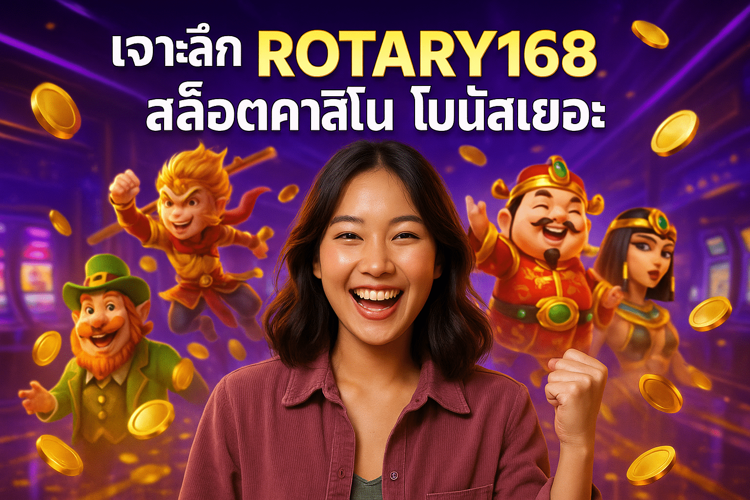 เจาะลึก ROTARY168 สล็อตคาสิโน โบนัสเยอะ