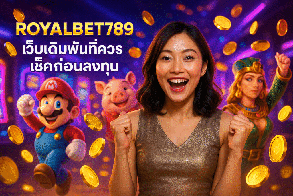 ROYALBET789 เว็บเดิมพันที่ควรเช็คก่อนลงทุน